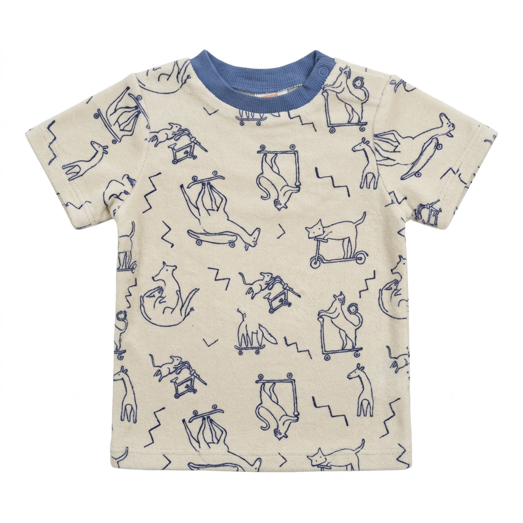 Pijama Remera Hema Tela toalla